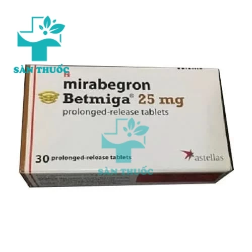 Betmiga 25mg/50mg-Điều trị tiểu không tự chủ của Astellas Pharma